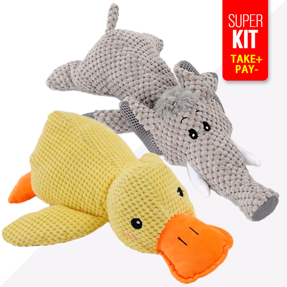 š¦Best Pet Supplies Crinkle Duck Plushš¦