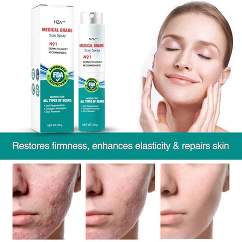 HZA™❤️Advanced Scar Spray For All Types of Scars - For example Acne Scars, Surgical Scars and Stretch Marks ⚡️⚡️⚡️