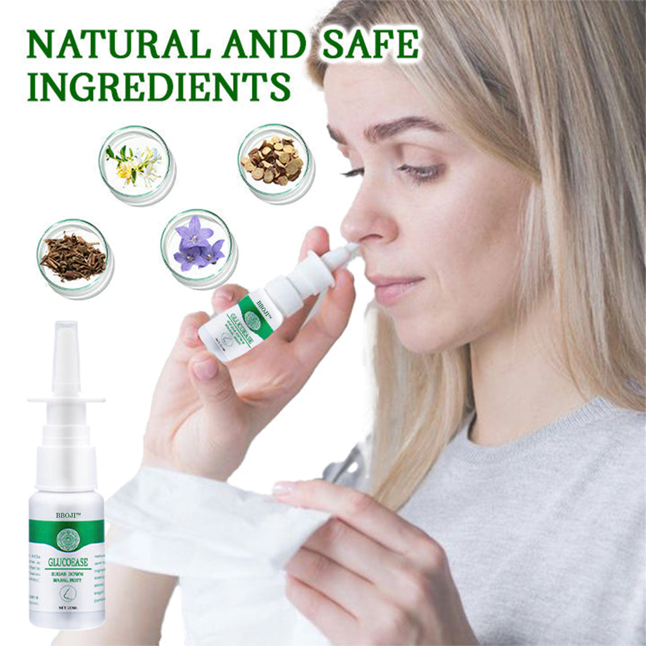 BBOJI™ GlucoEase Sugar Down Nasal Mist