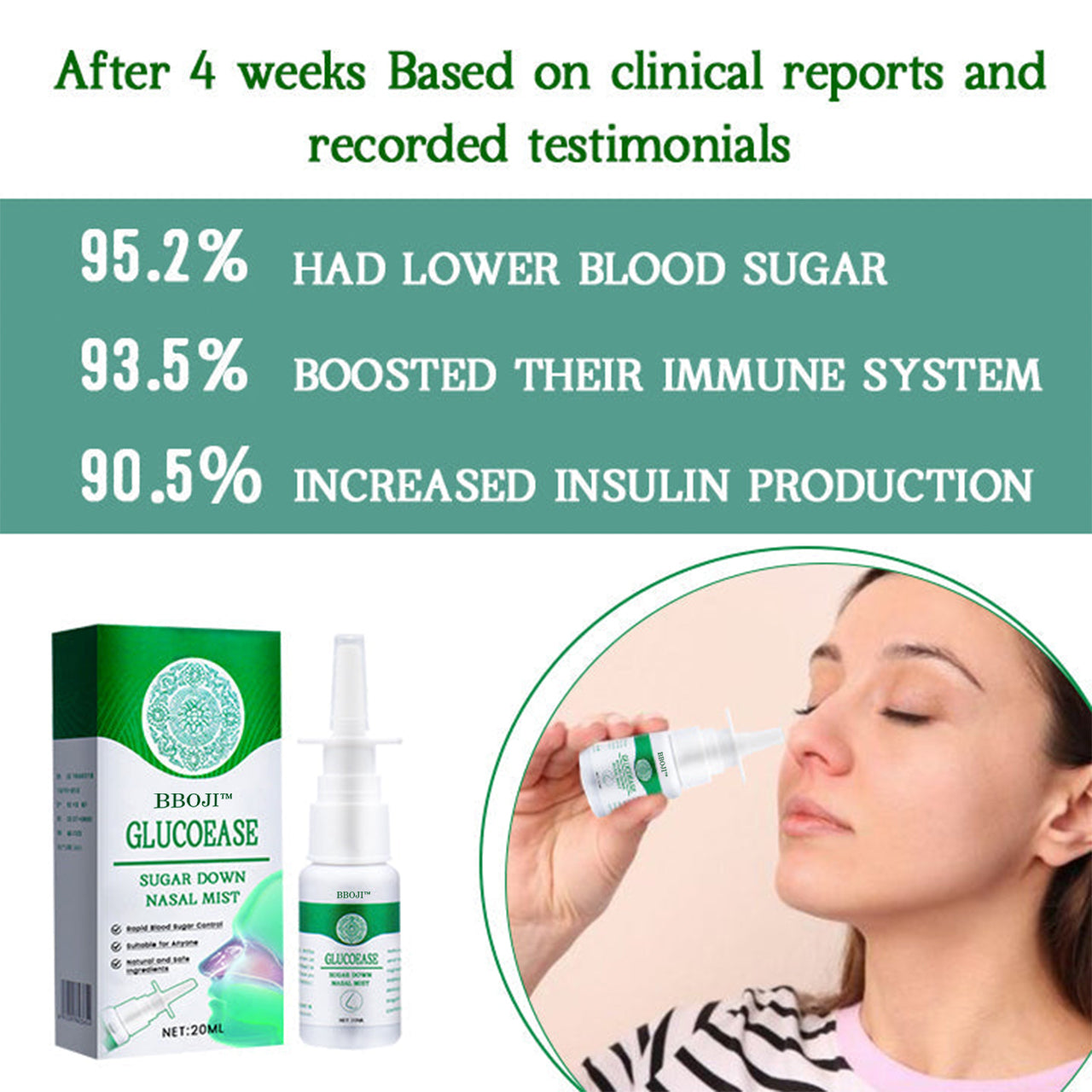 BBOJI™ GlucoEase Sugar Down Nasal Mist