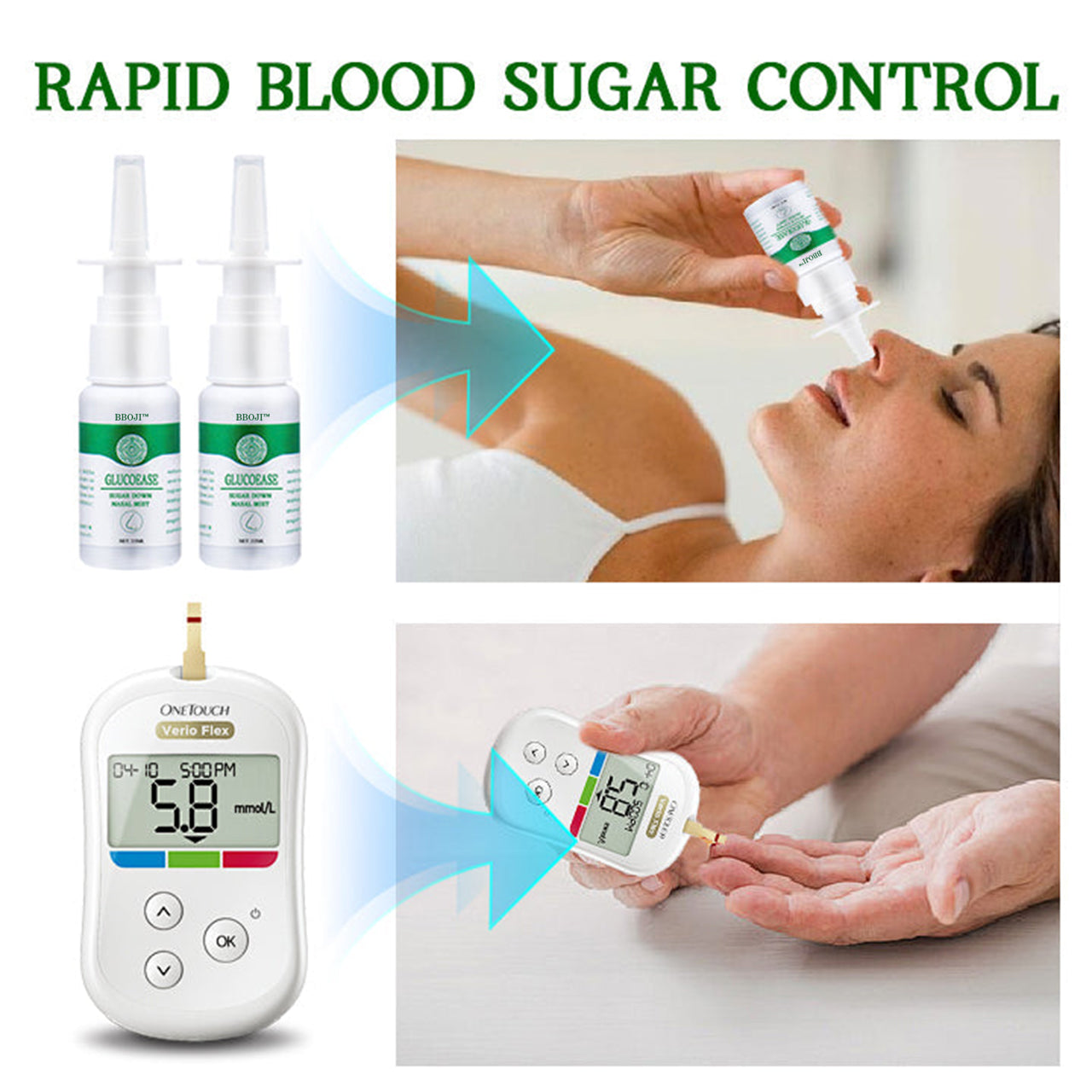 BBOJI™ GlucoEase Sugar Down Nasal Mist