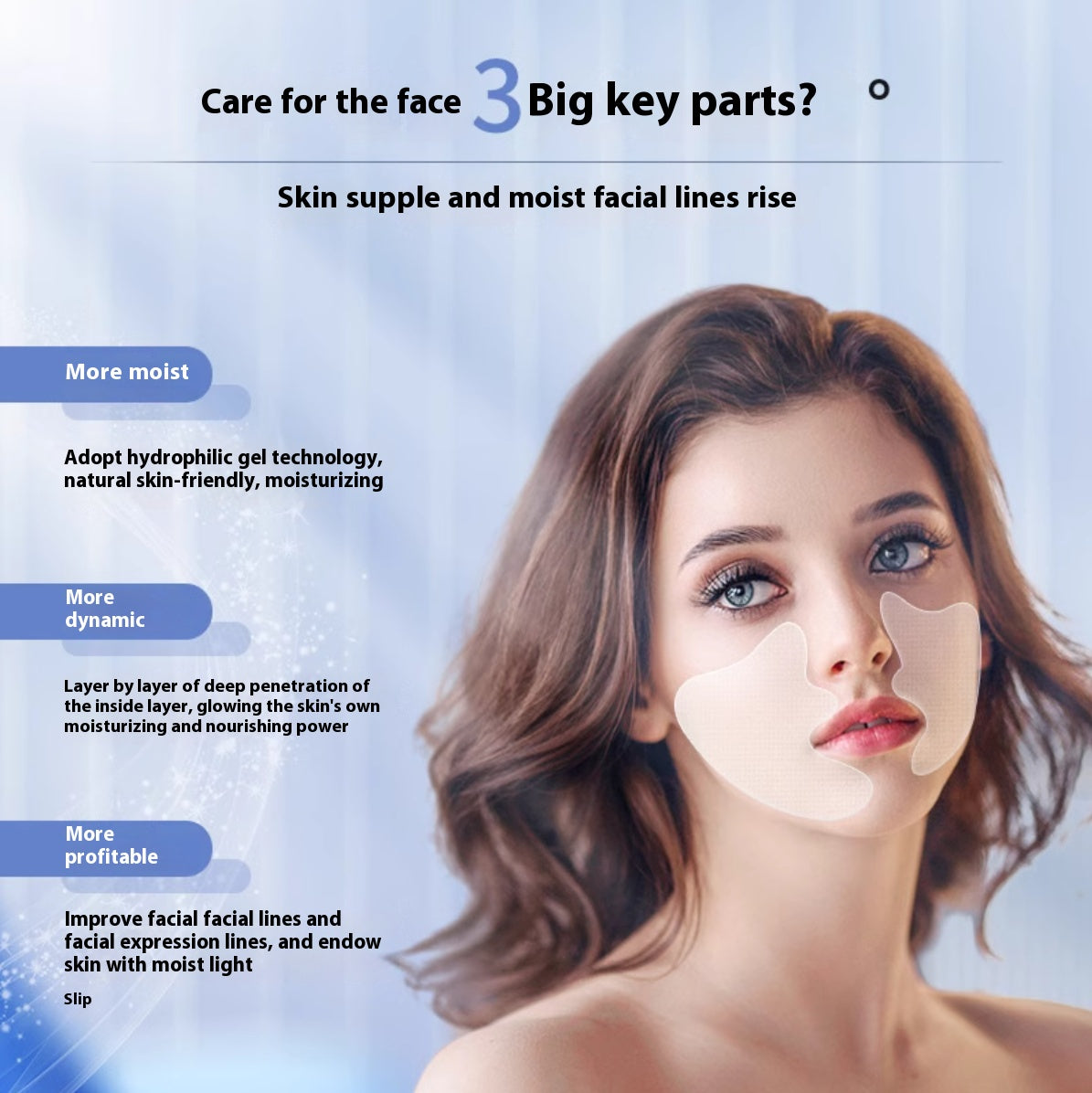 BBOJI™ MicrocrystallineNasolabial Folds Removal Lift Mask