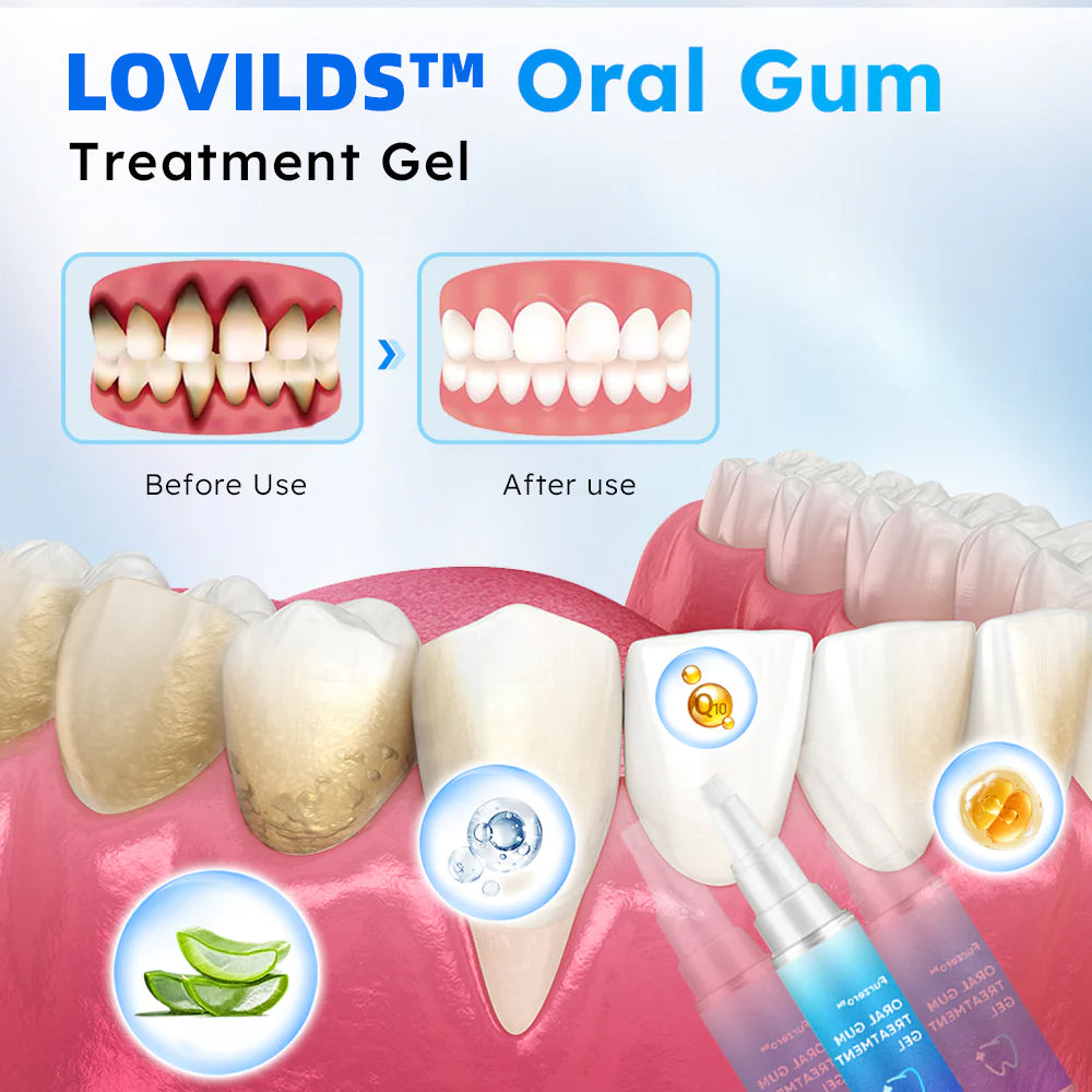 LOVILDS™ Oral Gum Treatment Gel(Limited Time Discount 🔥 Last Day)