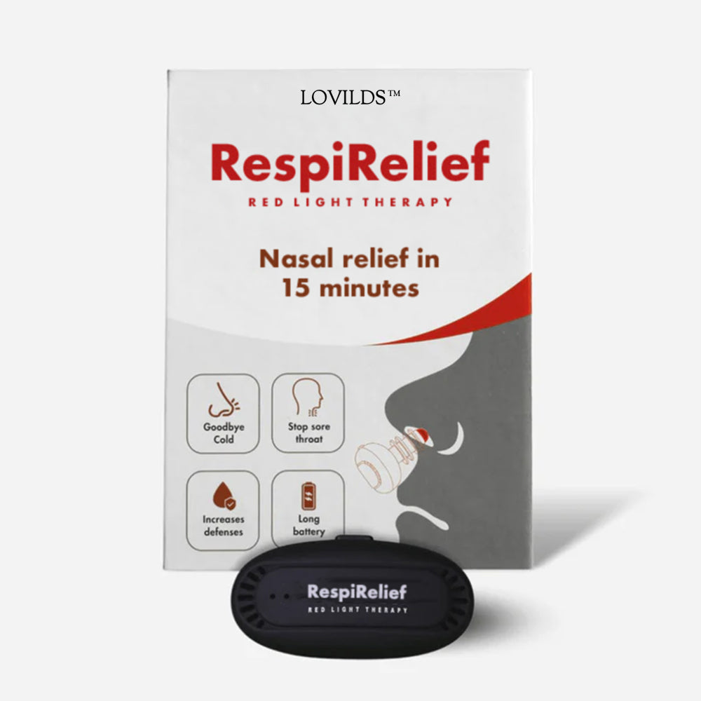 LOVILDS™ RespiRelief Red Light Nasal Therapy Instrument