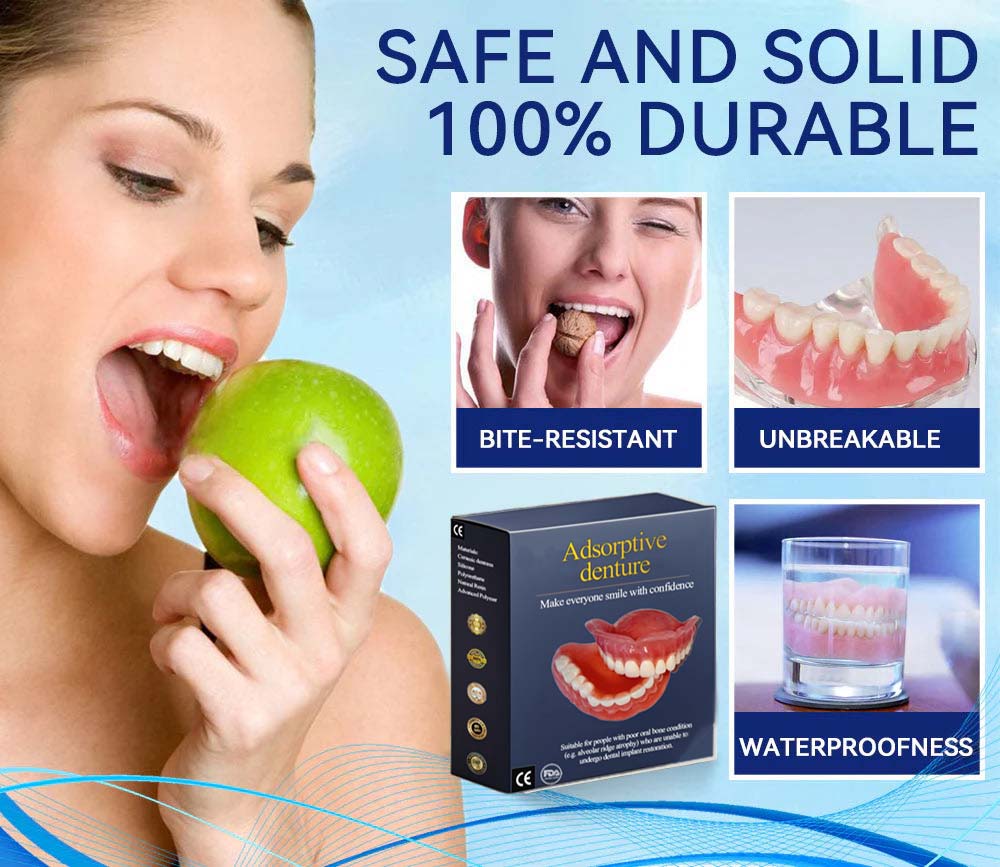 Premium handmade customized adsorptive denture