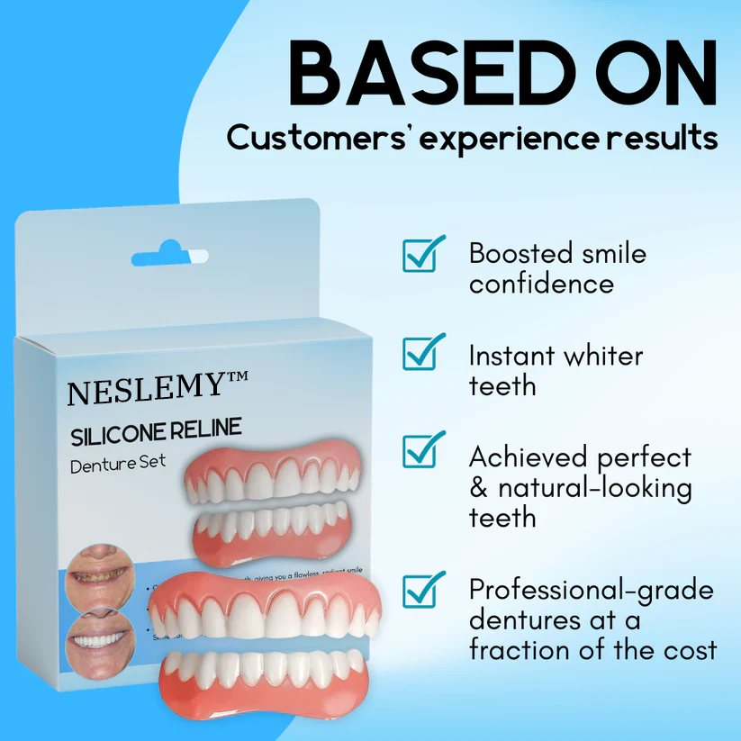 NESLEMY™ Silicone Reline Denture Set