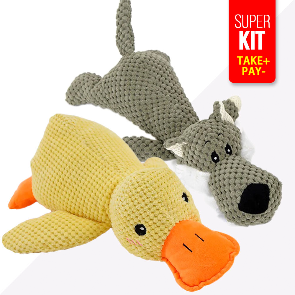 š¦Best Pet Supplies Crinkle Duck Plushš¦