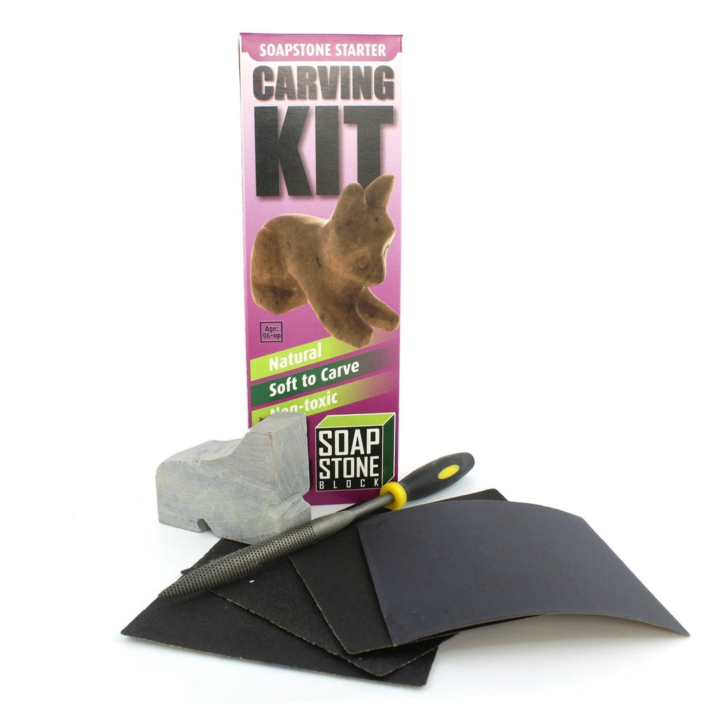 NESLEMY™ Carving Kit - Make 3D Art 🦉🐢🐈 Choose Your Animal