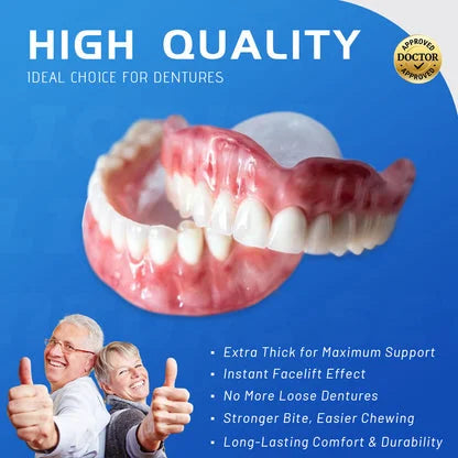 Premium handmade customized adsorptive denture
