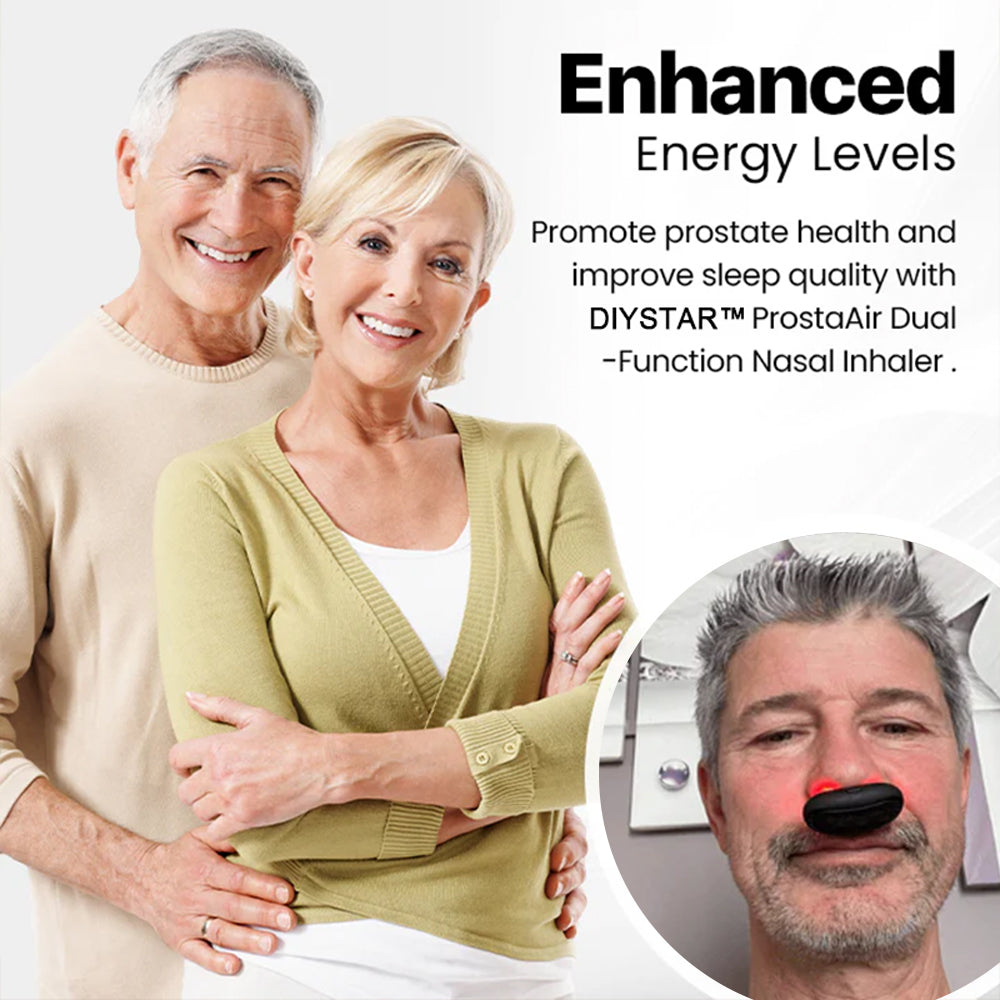 (⏰𝐋𝐢𝐦𝐢𝐭𝐞𝐝 𝐭𝐢𝐦𝐞 𝐝𝐢𝐬𝐜𝐨𝐮𝐧𝐭 𝐋𝐚𝐬𝐭 𝟑𝟎 𝐦𝐢𝐧𝐮𝐭𝐞𝐬⏰)DIYSTAR™ ProstaAir Dual-Function Nasal Inhaler