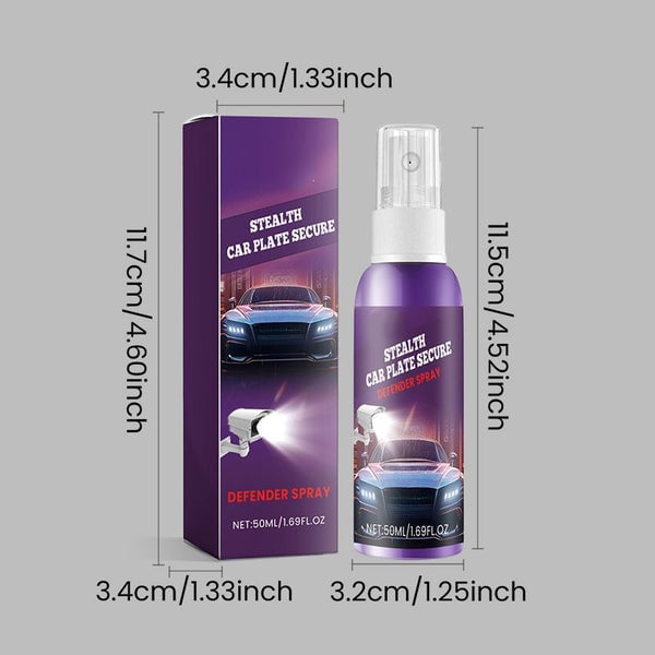 [Official Store]  -QIAWI™ Car License Plate Invisible Spray🚘💨