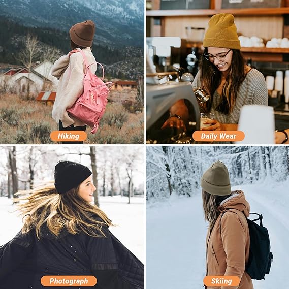 Luxury Satin-Lined Beanie – Protect Your Hair, Stay Warm, Look Chic!