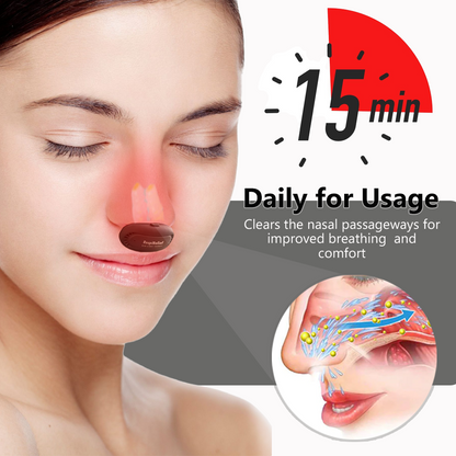 LOVILDS™ RespiRelief Red Light Nasal Therapy Instrument