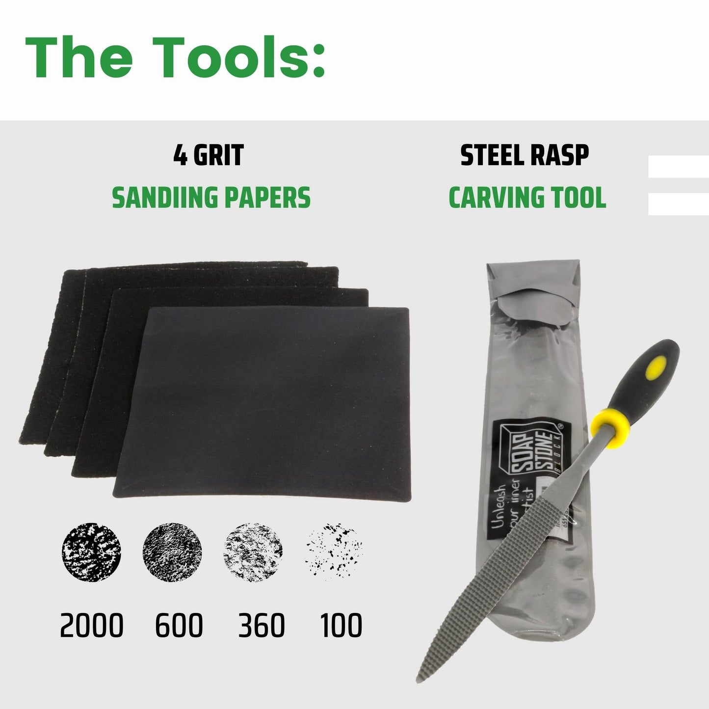 NESLEMY™ Carving Kit - Make 3D Art 🦉🐢🐈 Choose Your Animal