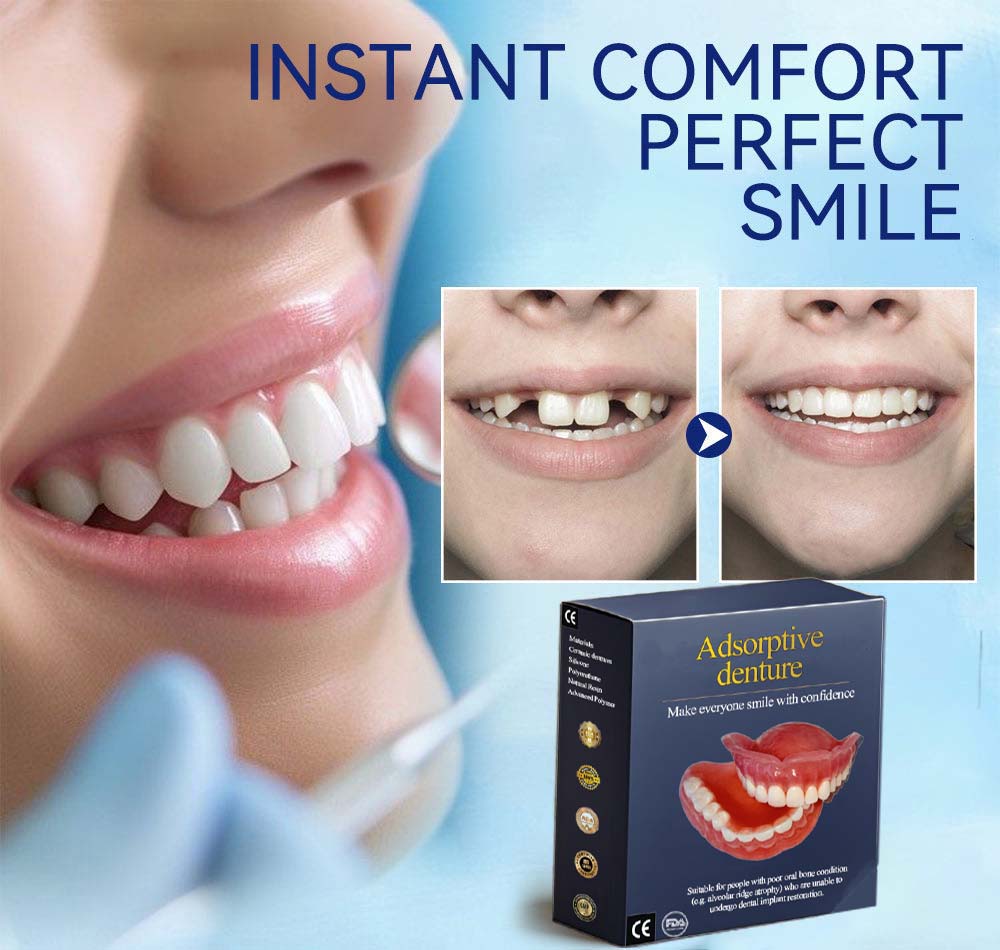 Premium handmade customized adsorptive denture